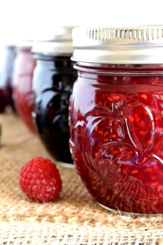 Preparing jam in small batches is the best way to go, and if you feel the same way, then my Easy Homemade Jam recipe is for you! All you need are three ingredients, a little patience, and a craving for delicious homemade jam! With jam this easy, you can stock your pantry all year round! #jam #easy #smallbatch #batch #homemade