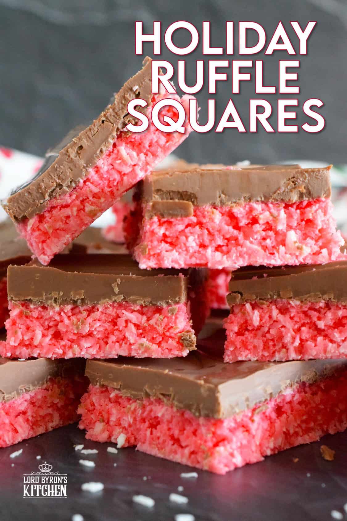 Square Ruffles Holiday Ruffle Squares - Lord Byron's Kitchen