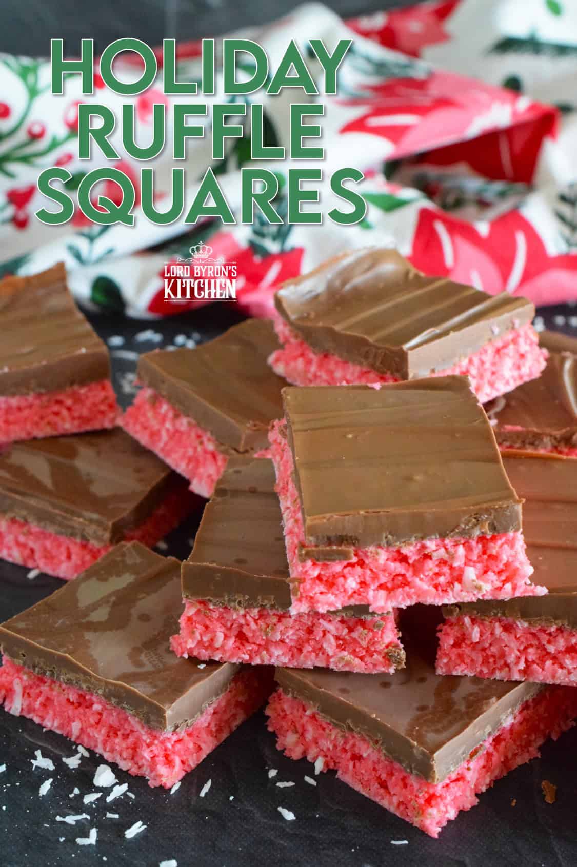 Holiday Ruffle Squares - Lord Byron's Kitchen