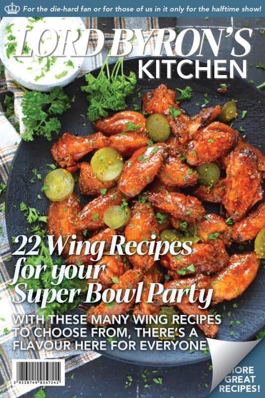 Whether you are the most die-hard football fan or you're just in it for the food and the halftime show, these 22 Wing Recipes will elevate your super bowl party and make it memorable for everyone! This collection of chicken wing recipes will have a flavour or two for every wing lover, so save this list and use it for other events too! #wings #chicken #saucy #superbowl #party #appetizers