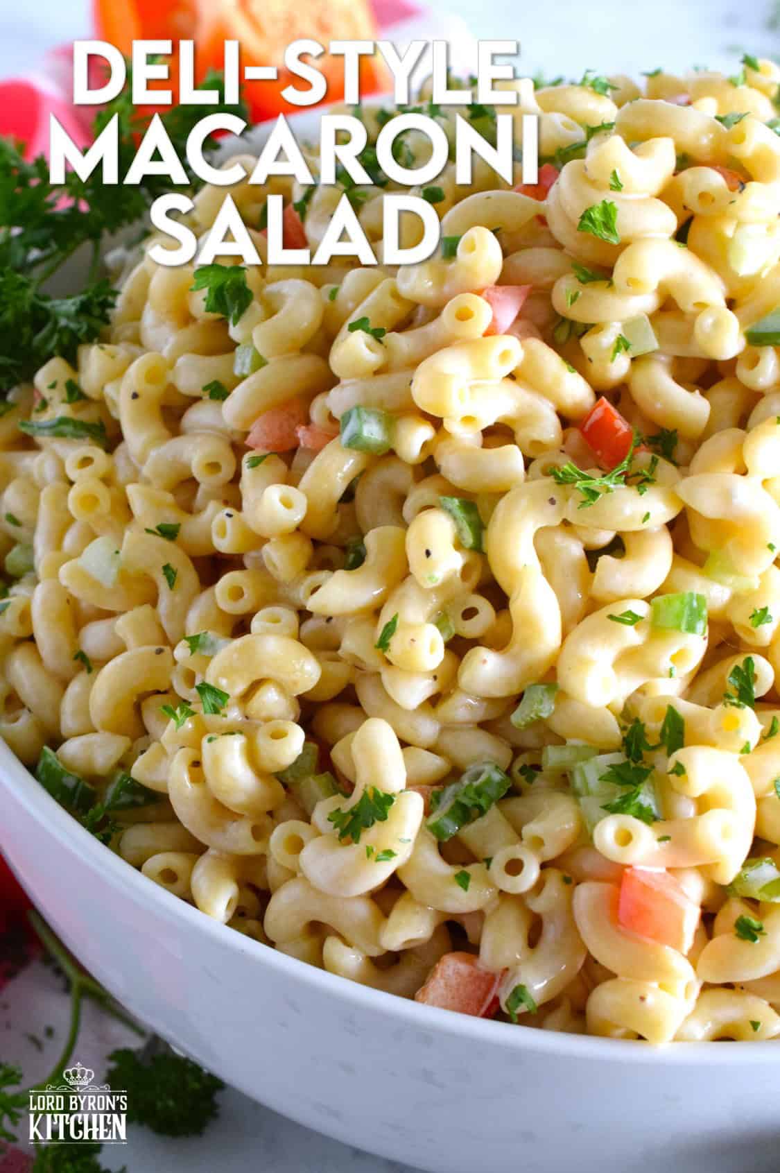 Deli Style Macaroni Salad