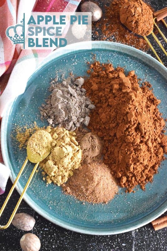 The warming and soothing spices in a homemade Apple Pie Spice Blend are what makes apple pie one of North America's favourite desserts. But the blend isn't just limited to apple pies, which is why keeping a batch on hand at all times is a great idea! #applepie #spice #spiceblend #homemade