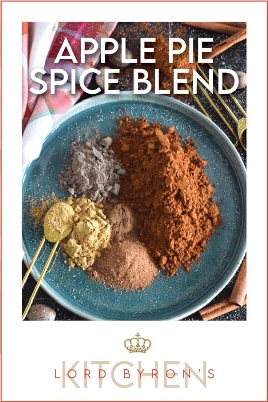 The warming and soothing spices in a homemade Apple Pie Spice Blend are what makes apple pie one of North America's favourite desserts. But the blend isn't just limited to apple pies, which is why keeping a batch on hand at all times is a great idea! #applepie #spice #spiceblend #homemade