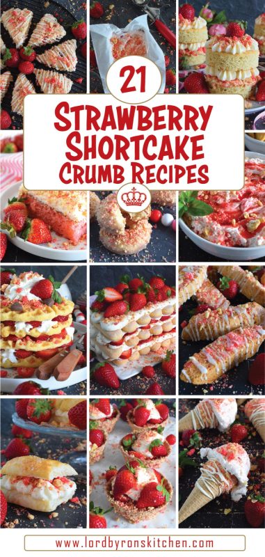 Valentine's Day is just a few days away which makes me crave these 21 Strawberry Shortcake Crumb Recipes even more than I normally do! With recipes like a quick homemade fudge, an easy to assemble parfait, or a layered stacked cake, these recipes will certainly appeal to everyone, not just your favourite Valentine! #strawberry #shortcake #crumbs #valentine #pink