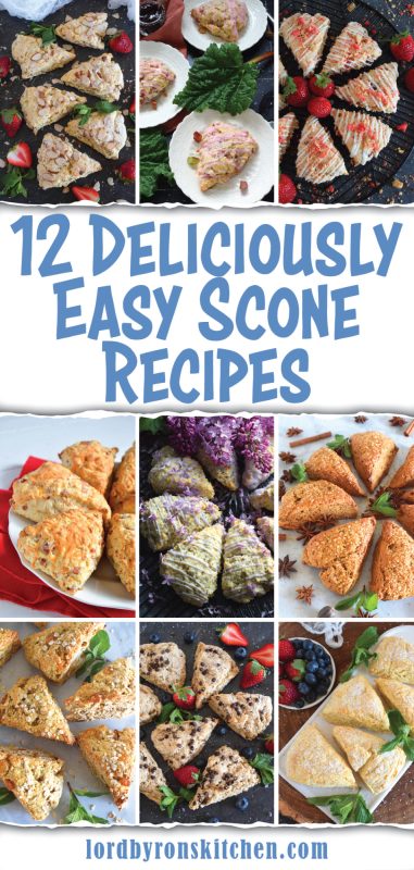 In the world of baked good, scones are completely underrated! As the weather warms, nothing makes me happier than sitting on our back deck with a freshly baked scone with a hot tea.  12 Deliciously Easy Scone Recipes is a collection with at least one flavour combination to suit every taste or preference! #scones #brunch #breakfast #baking #collection #roundup #list
