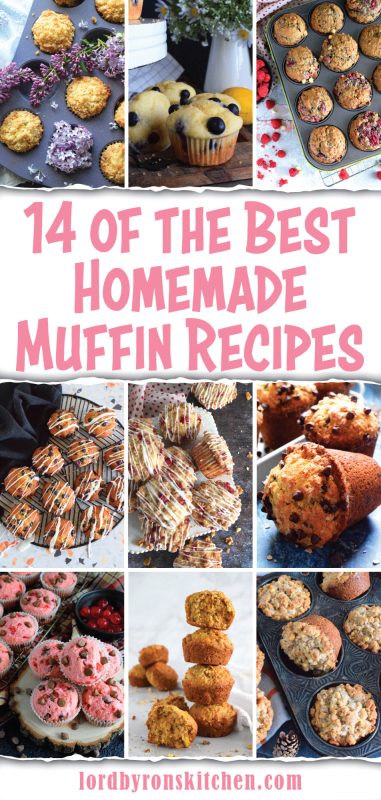 In the world of baked good, muffins are completely underrated! In our home, muffins are enjoyed as a quick and easy breakfast, an afternoon treat, or an easy lunch with a slice of old cheddar cheese and a sliced apple. 14 of the Best Homemade Muffin Recipes is a collection with at least one flavour combination to suit every taste or preference! #muffin #collection #muffins #homemade #baking