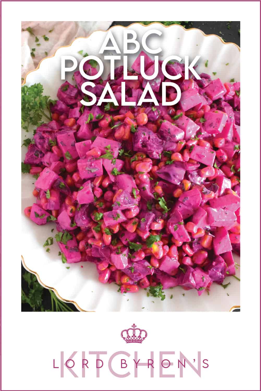 ABC Potluck Salad - Lord Byron's Kitchen