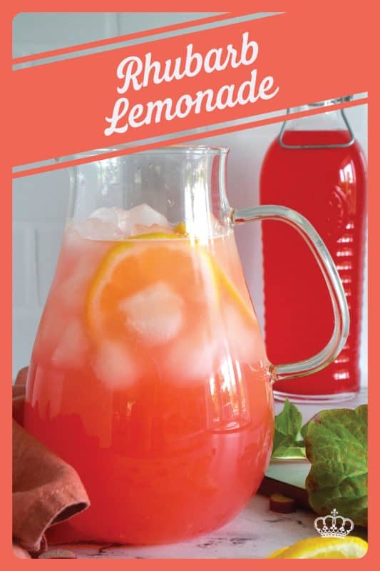 There’s nothing like the taste of perfectly sweet and tart flavour of homemade Rhubarb Lemonade on a hot summer day. Prepared with lots of freshly squeezed lemon juice and an easy-to-prepare rhubarb simple syrup, this drink is sure to quench your thirst and wake up your senses! #lemonade #rhubarb #homemade