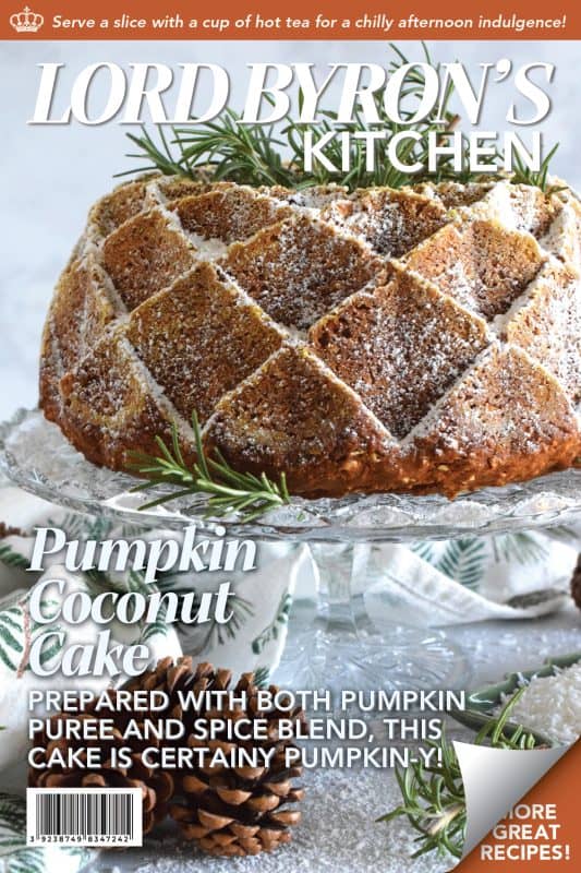 Super moist, and deliciously pumpkin flavoured, this Pumpkin Coconut Cake is a perfect dessert for the cooler months ahead. Pair this cake with your favourite hot beverage for a delightful chilly afternoon indulgence! #pumpkin #pumpkinspice #pumpkinpuree #cake
