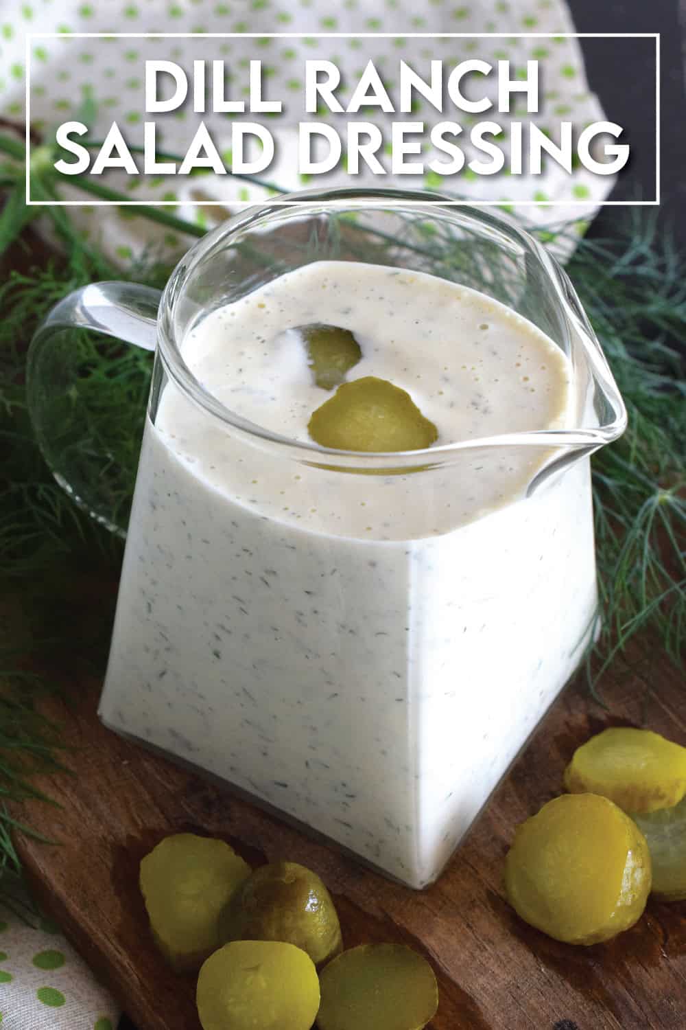 dill ranch dressing Pickle (Mayo-Free!) Litehouse Dill Ranch Dressing &