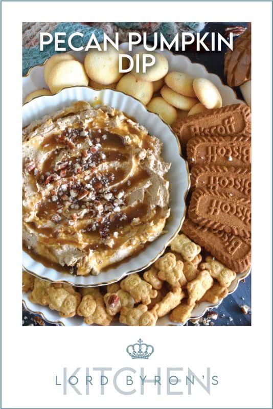 Used as a dip with apples or pretzels, smeared liberally on toasted bagels or freshly made waffles, or even as a frosting on your favourite spiced cake, this Pecan Pumpkin Dip will elevate them all! Made with pumpkin spice and pumpkin puree, there is certainly no shortage of pumpkin flavour here! #dip #pumpkin #pumpkinspice #creamcheese